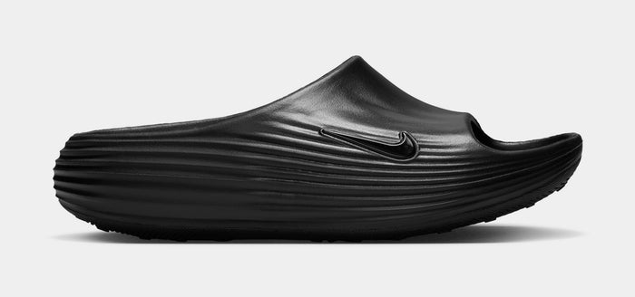 ReactX Rejuven8 Slide Womens Sandals (Black/Black/Black)