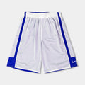 Reversible Dri Fit Basketball Mens Shorts (White/Royal Blue)
