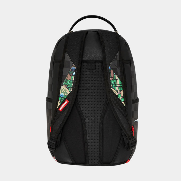 Richie Rich And Dog Money Reveal DLXSV Mens Backpack (Black/Green)