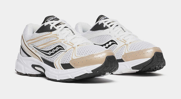 Ride Millennium Mens Running Shoes (White/Gold/Black)