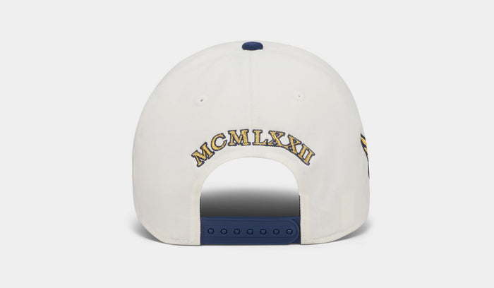 Rise Structured A Frame Mens Hat (Sail/Midnight Navy/Team Crimson)