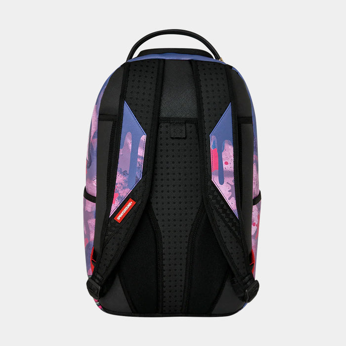 Rugrats Susie Painting Shark Mens Backpack (Purple/Pink)