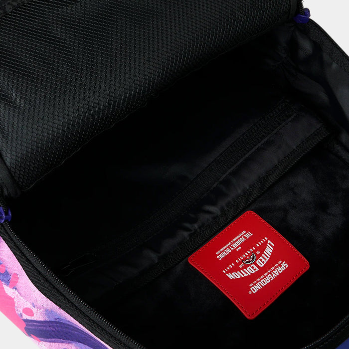 Rugrats Susie Painting Shark Mens Backpack (Purple/Pink)