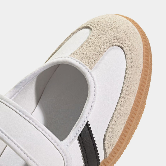 Samba Jane Grade School Lifestyle Shoes (Cloud White/Alumina/Gum)