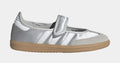 Samba Jane Grade School Lifestyle Shoes (Silver Metallic/Cloud White/Gum)