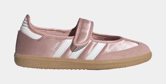 Samba Jane Grade School Lifestyle Shoes (Wonder Mauve/Cloud White/Gum)