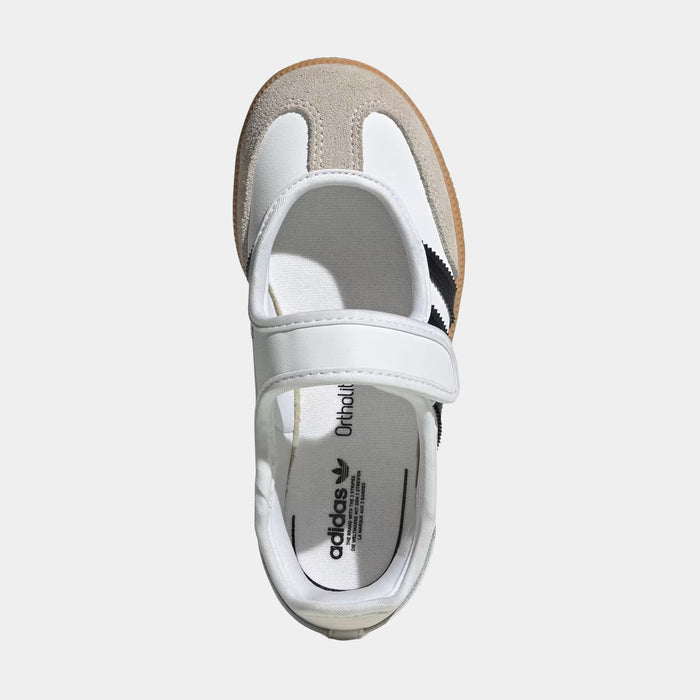 Samba Jane Perschool Lifestyle Shoes (Cloud White/Cpre Black/Gum)
