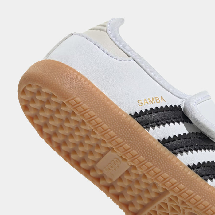Samba Jane Preschool Lifestyle Shoes (Cloud White/Core Black/Gum)