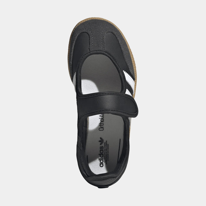 Samba Jane Preschool Lifestyle Shoes (Core Black/Cloud White/Gum)