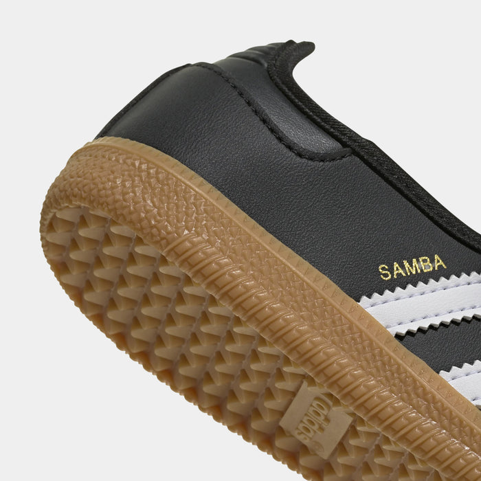 Samba Jane Preschool Lifestyle Shoes (Core Black/Cloud White/Gum)