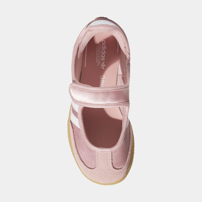 Samba Jane Preschool Lifestyle Shoes (Wondeer Mauve/Cloud White/Gum)