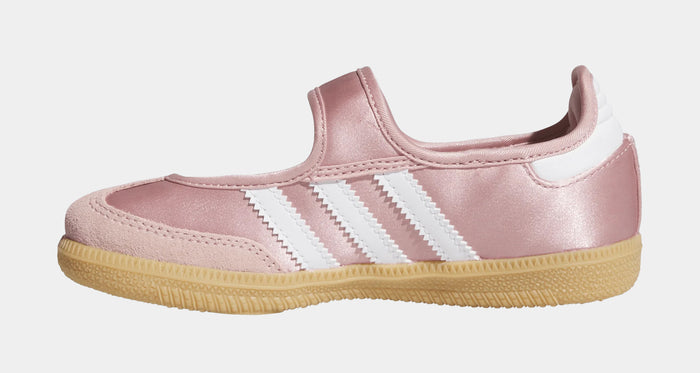 Samba Jane Preschool Lifestyle Shoes (Wondeer Mauve/Cloud White/Gum)