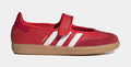 Samba Jane Womens Lifestyle Shoes (Better Scarlet/Red/Gum)