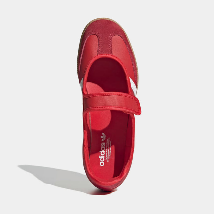Samba Jane Womens Lifestyle Shoes (Better Scarlet/Red/Gum)