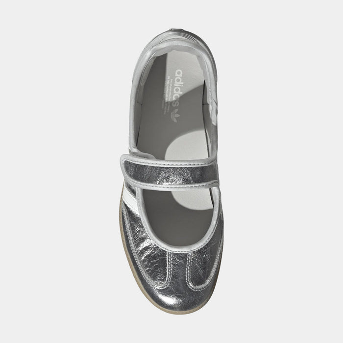Samba Jane Womens Lifestyle Shoes (Silver Metallic/Off White/Gum)