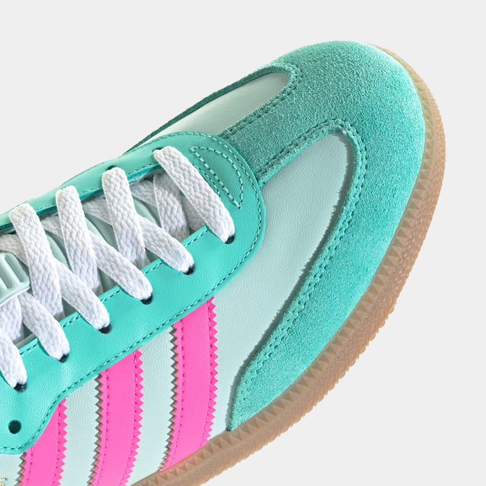 Samba Messi Mens Lifestyle Shoes (Halo Mint/Lucid Pink/Gum)