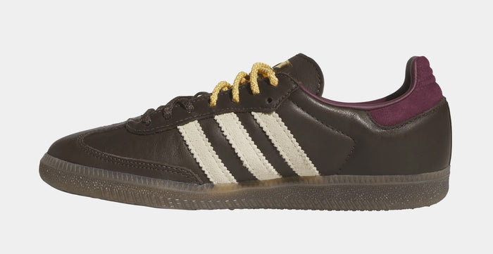 Samba OG Double Laces Womens Lifestyle Shoes (Brown/Warm Vanilla/Maroon)