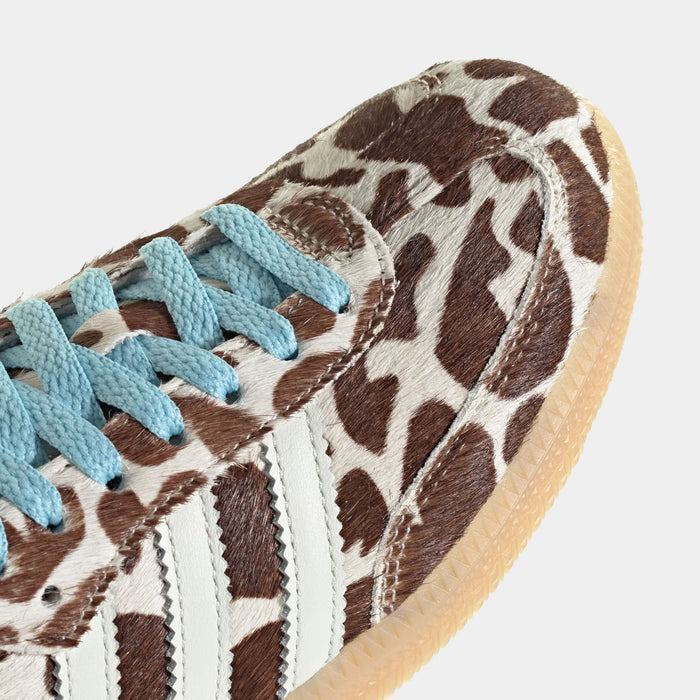 Samba OG Giraffe Womens Lifestyle Shoes (Crystal Linen/Ivory/Gum)