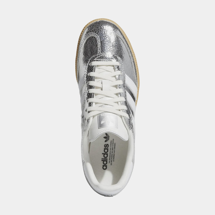 Samba OG Grade School Lifestyle Shoes (Silver Metallic/Cloud White/Core White)