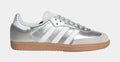 Samba OG Grade School Lifestyle Shoes (Silver Metallic/Cloud White/Gum)