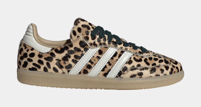 Samba OG Leopard Womens Lifestyle Shoes (Magic Beige/Ivory/Gum)