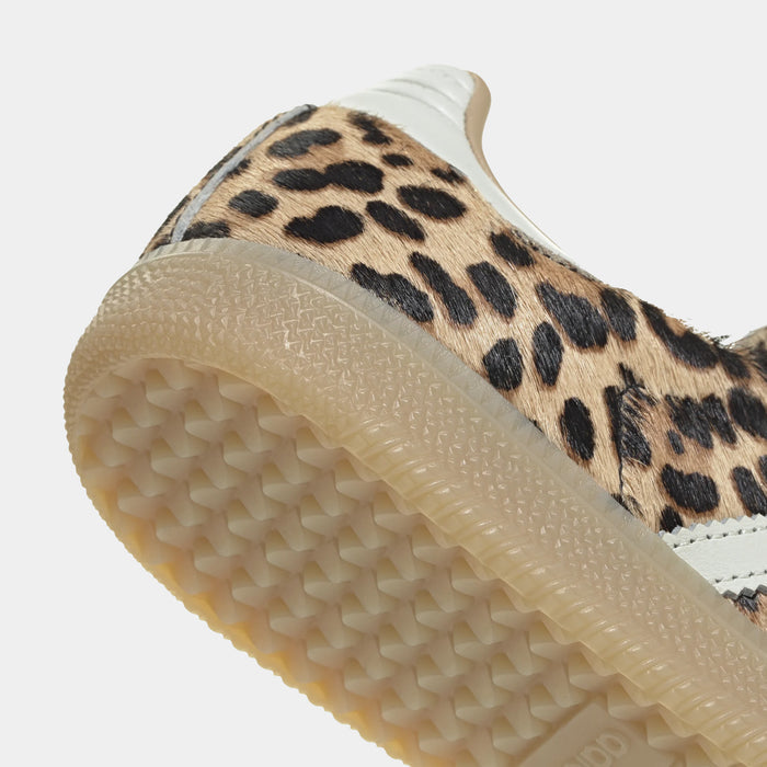 Samba OG Leopard Womens Lifestyle Shoes (Magic Beige/Ivory/Gum)
