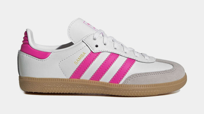 Samba OG Preschool Lifestyle Shoes (Lucid Pink/Cloud White)