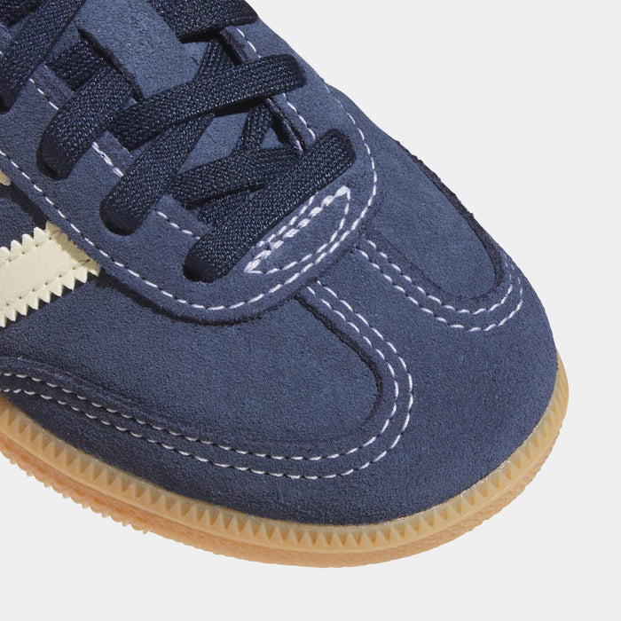 Samba OG Preschool Lifestyle Shoes (Night Indigo/Warm Vanilla/Gum)