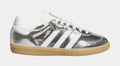 Samba OG Preschool Lifestyle Shoes (Silver Metallic/Cloud White/Core White)