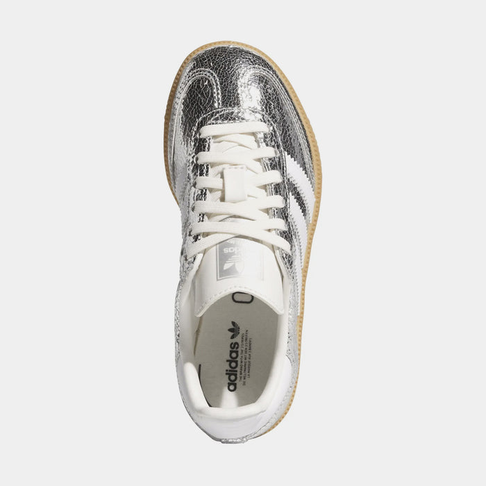 Samba OG Preschool Lifestyle Shoes (Silver Metallic/Cloud White/Core White)