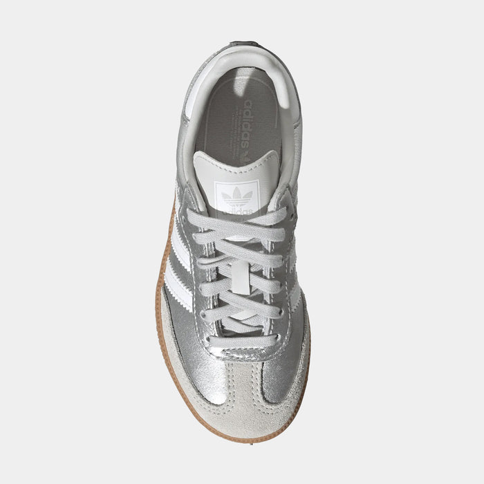 Samba OG Preschool Lifestyle Shoes (Silver Metallic/Cloud White/Gum)