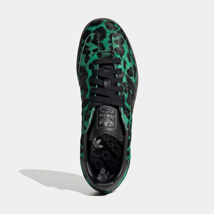 Samba OG Semi Screaming Green Womens Lifestyle Shoes (Semi Screaming Green/Core Black/Gold Metallic)