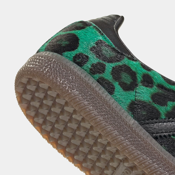 Samba OG Semi Screaming Green Womens Lifestyle Shoes (Semi Screaming Green/Core Black/Gold Metallic)