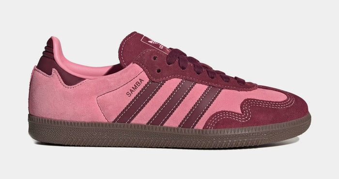 Samba OG Valentines Day Suede Womens Lifestyle Shoes (Pink Spark/Shadow Red/Gum)