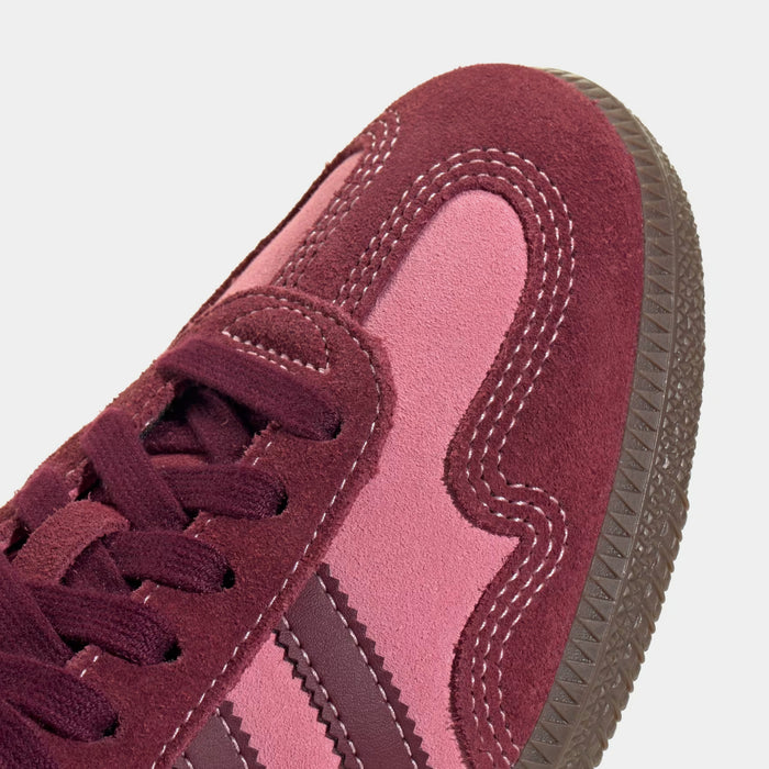 Samba OG Valentines Day Suede Womens Lifestyle Shoes (Pink Spark/Shadow Red/Gum)