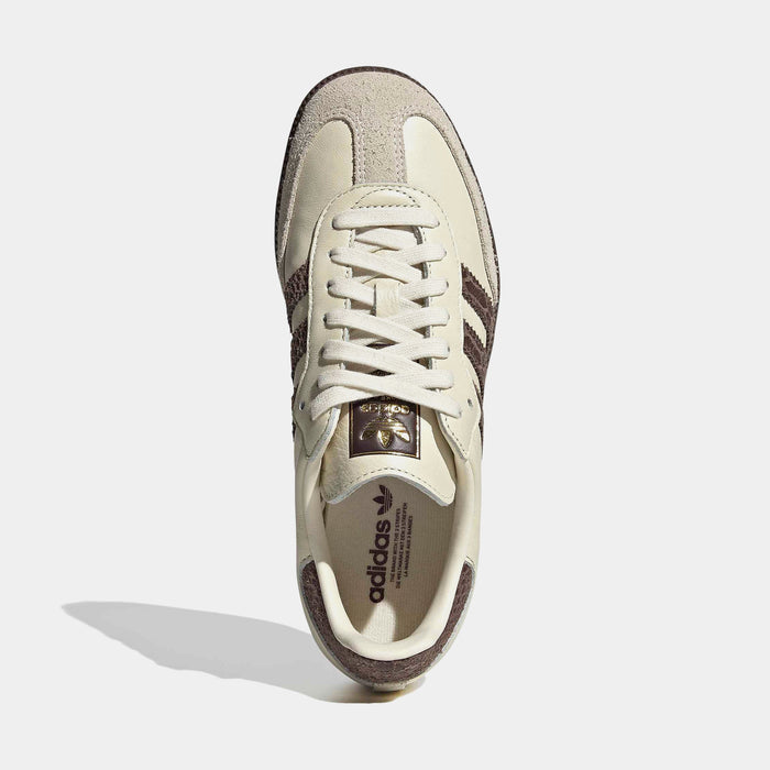Samba OG Womens Lifestyle Shoes (Cream White/Earth Strata/Maroon)