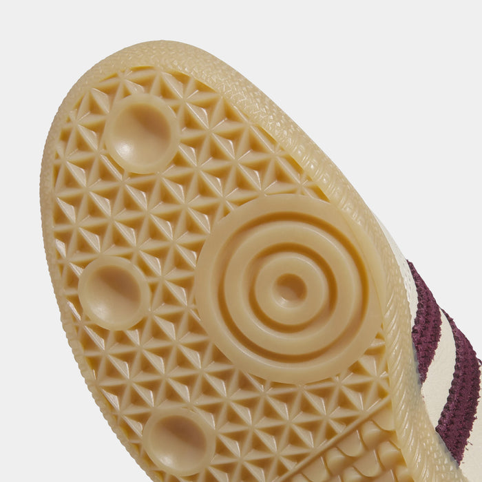 Samba OG Womens Lifestyle Shoes (Wonder White/Maroon/Frozen Turbo)