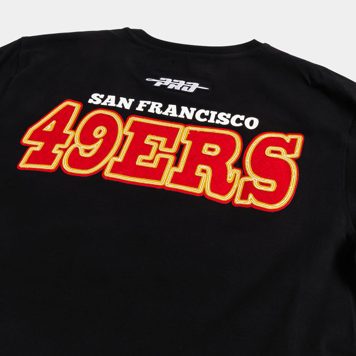 San Francisco 49ers Day One Mens Short Sleeve Shirt (Black/Red)