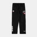 San Francisco 49ers Original Fleece Mens Sweatpants (Black/White)