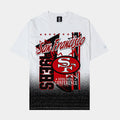 San Francisco 49ers Sport Classics Mens Short Sleeve Shirt (White/Red)