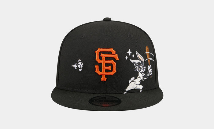 San Francisco Giants x Looney Tunes Bugs 9Fifty Snapback Mens Hat (Black/White)