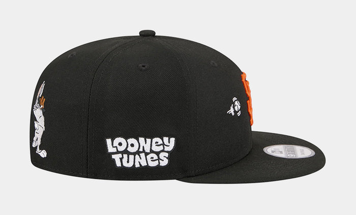 San Francisco Giants x Looney Tunes Bugs 9Fifty Snapback Mens Hat (Black/White)