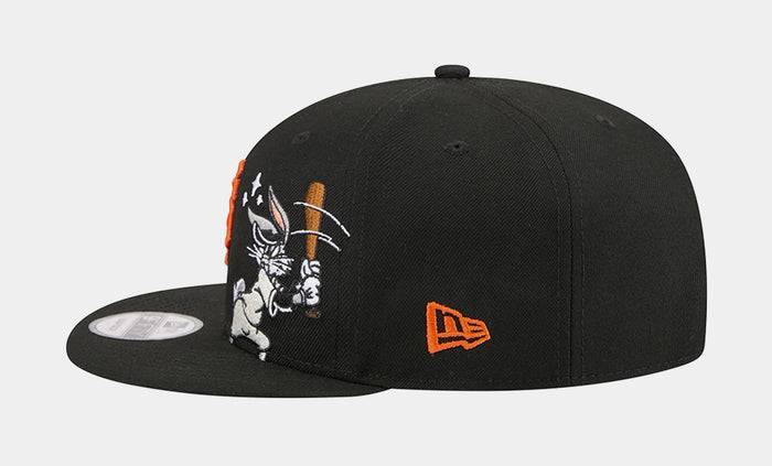 San Francisco Giants x Looney Tunes Bugs 9Fifty Snapback Mens Hat (Black/White)