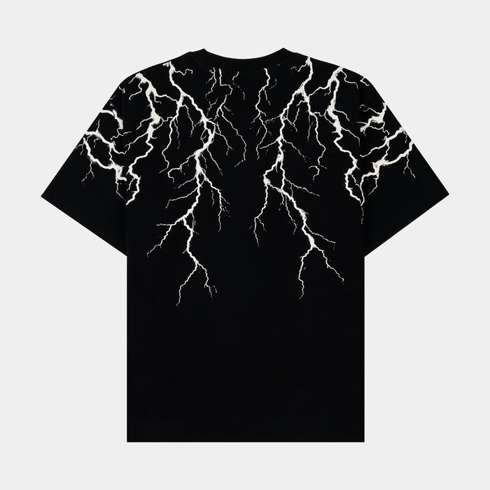 San Francisco Premium Mens Short Sleeve Shirt (Black/Orange)