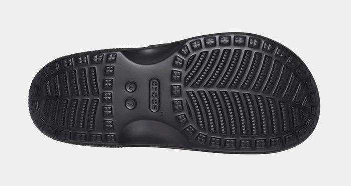 Saturday Metallic Buckle Womens Sandals (Black/Black)