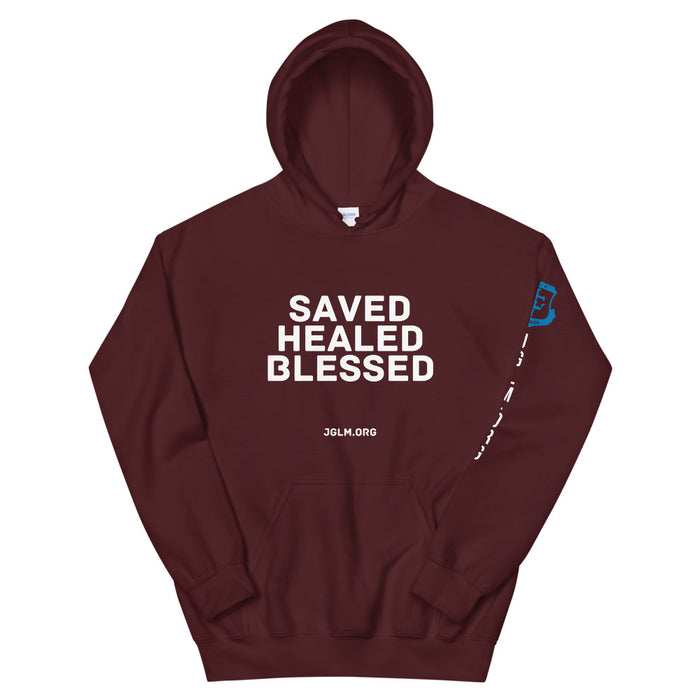Saved Healed Blessed Hoodie