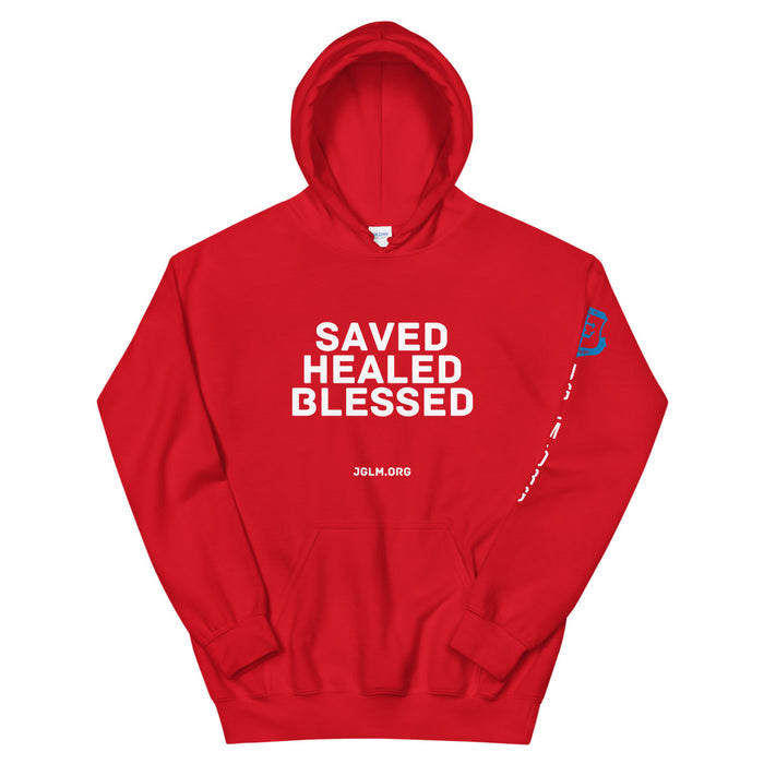 Saved Healed Blessed Hoodie