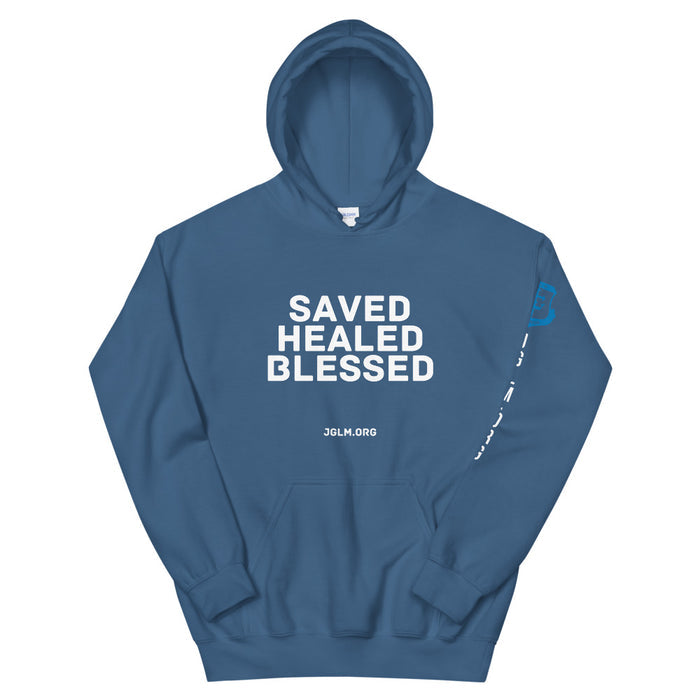Saved Healed Blessed Hoodie