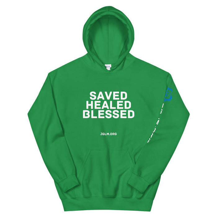 Saved Healed Blessed Hoodie