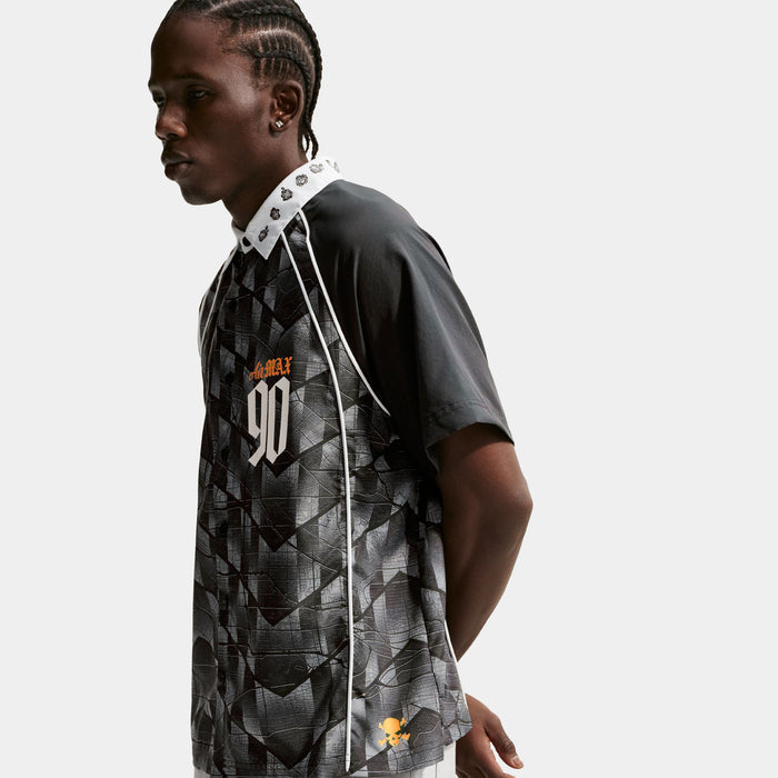 SB Dri Fit Bowler Skate Mens Jersey (Black/Bright Citrus)